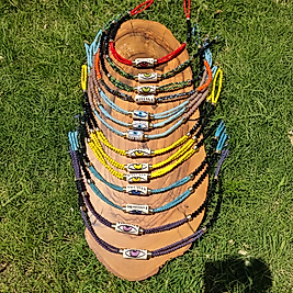 Seramik Göz Uçlu Kristal Kolye